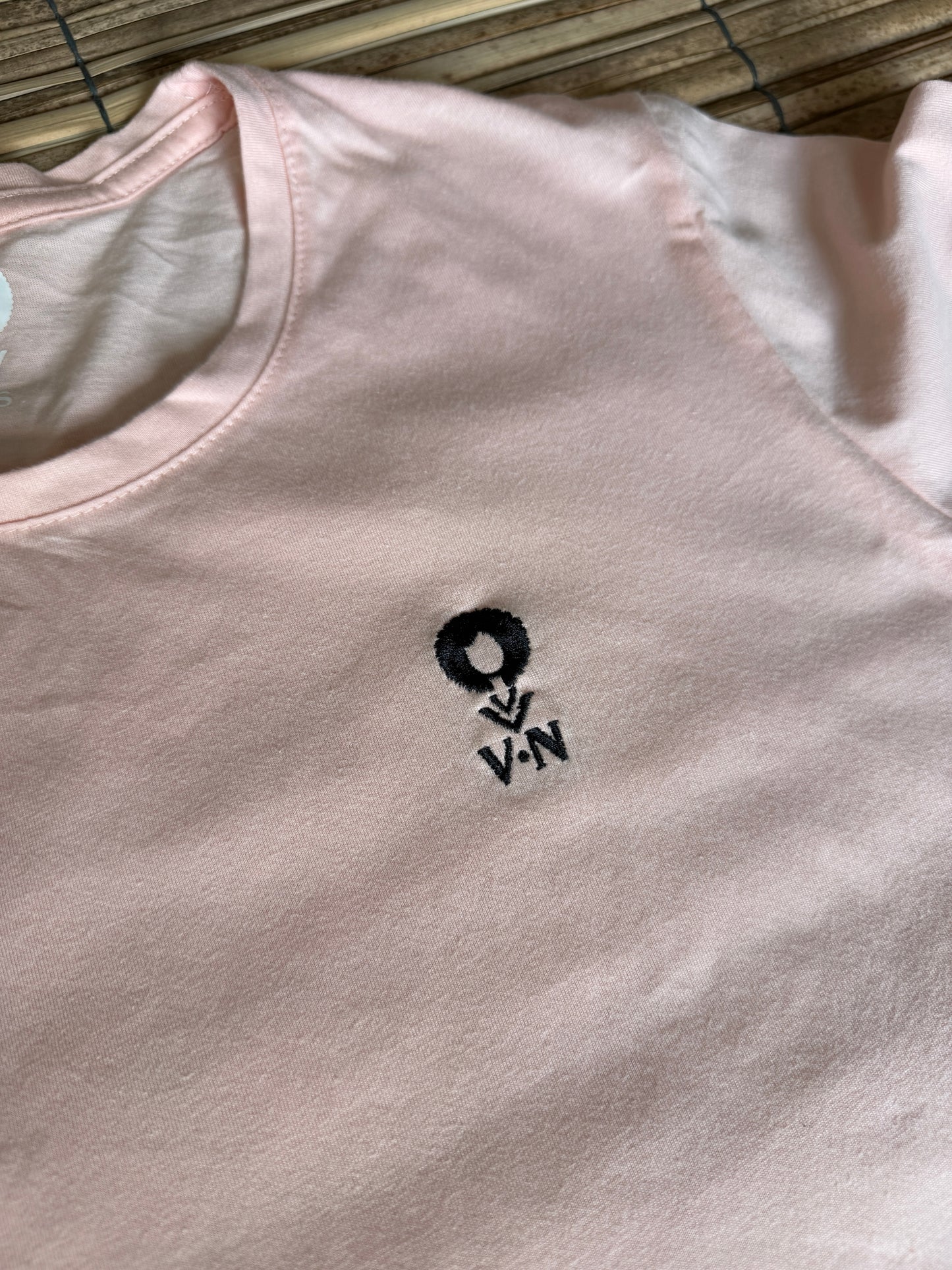 Camiseta bordado afro talla XS