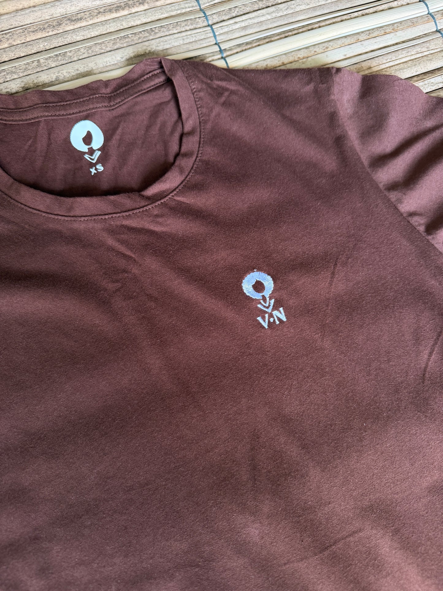 Camiseta bordado afro talla XS
