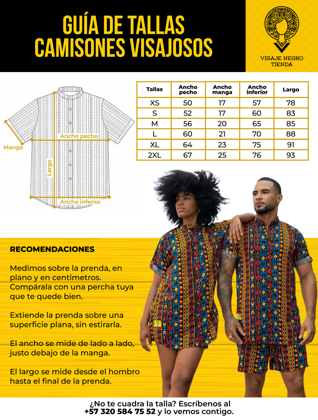 Camisón unisex. Estampado Sexteto